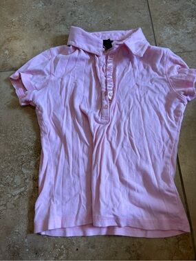 Light Pink Polo Top